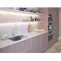 8084/Pt Quartzite Bianco Столешница СЛОТЕКС 4150*600*40 1п/5 Е2