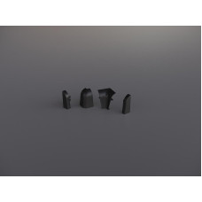 Комплект для плинтуса TwinC Black-11