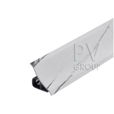 Плинтус 120 Белый Тунис 20*20*3,0м MRK120-1125Р(фурн.153)